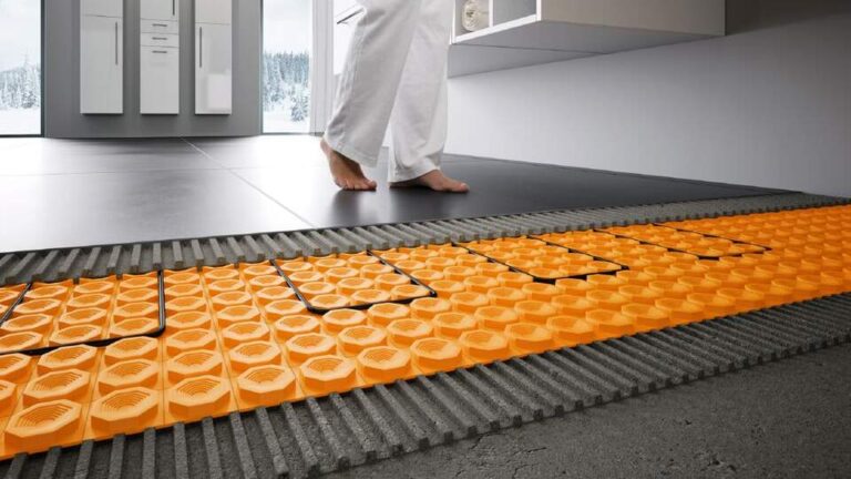 Ditra heat also has a non-self-stick application, it has the same waterproofing as the self-stick version but takes time for the adhesive to cure.