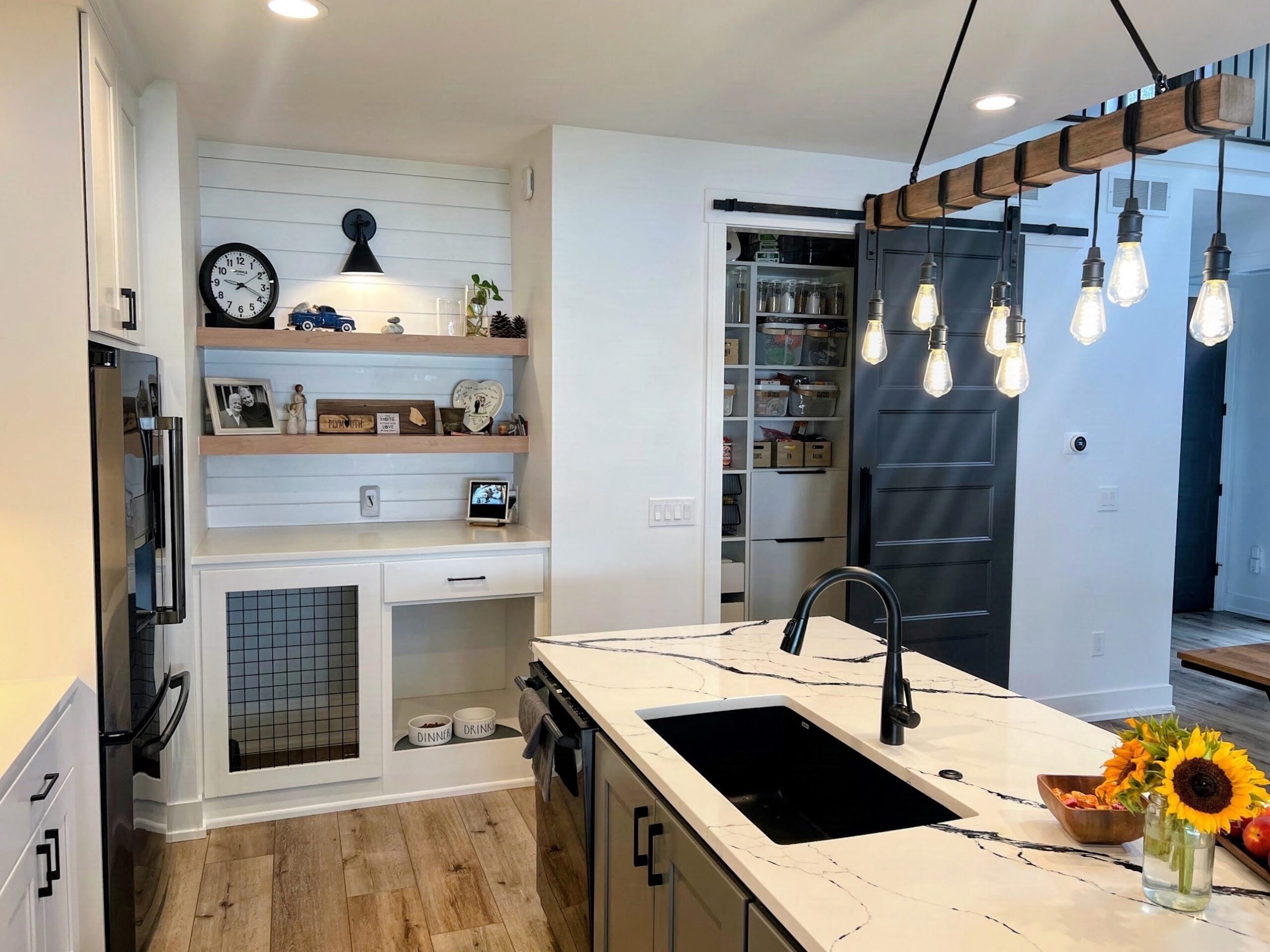 Modern Farmhouse Kitchen Kitchen Remodel by Cowdin Design + Build project photo